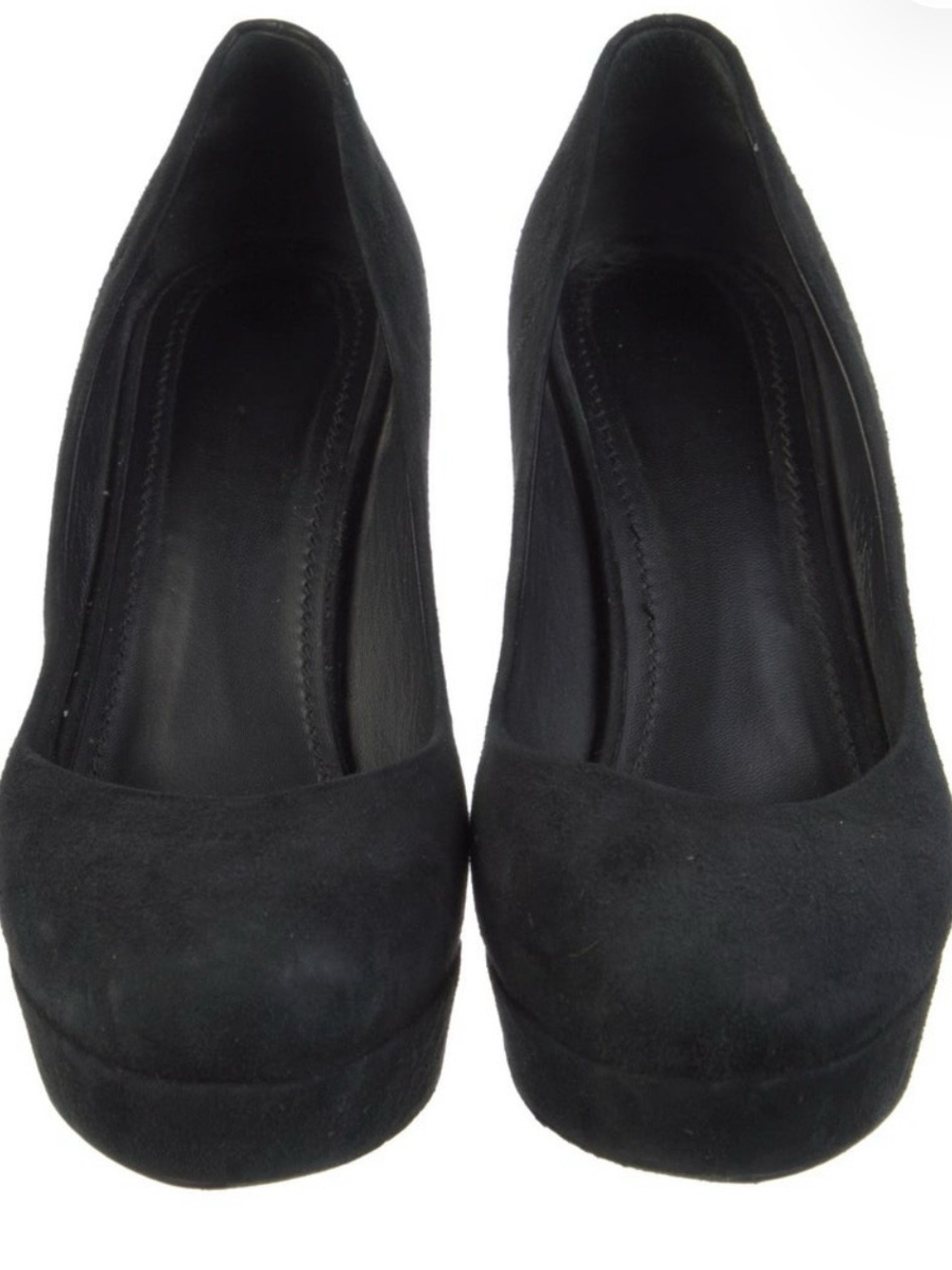 YSL Suede Platform pumps